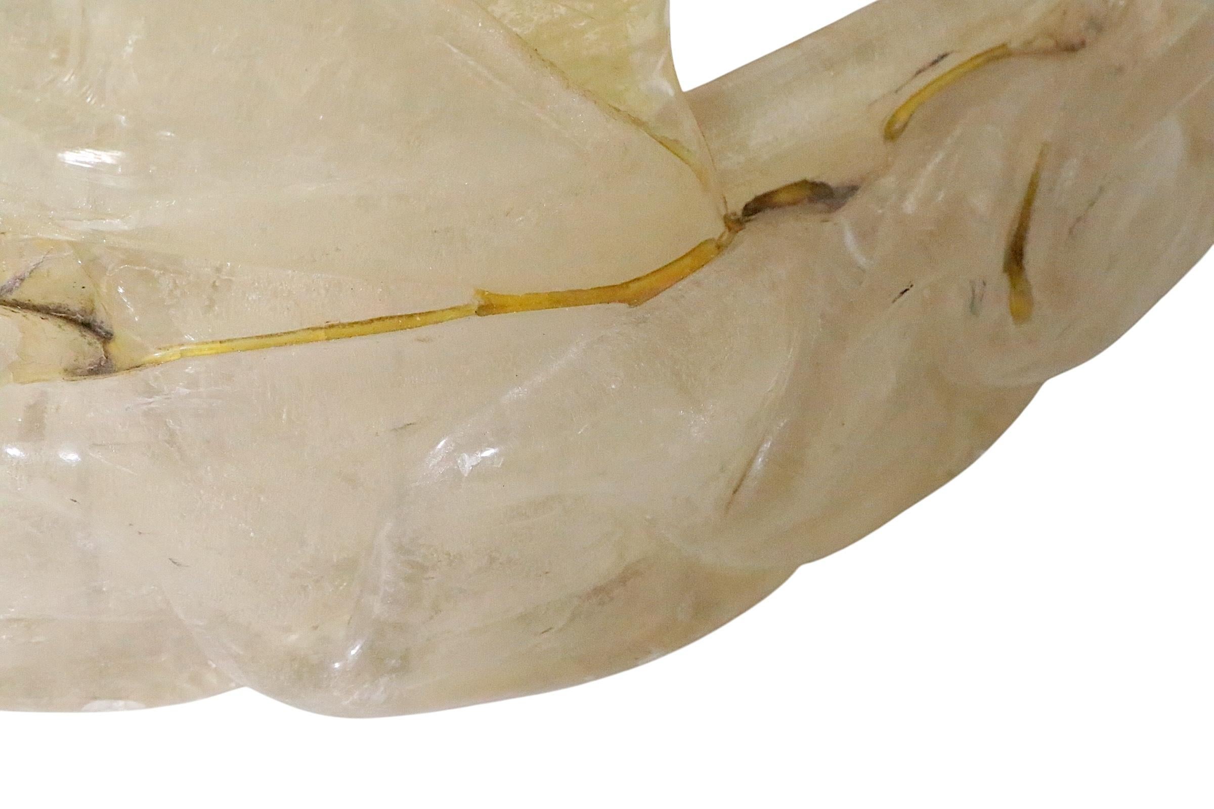 Taffy Resin Stool after Tony Duquette c. 1970/80's For Sale 2