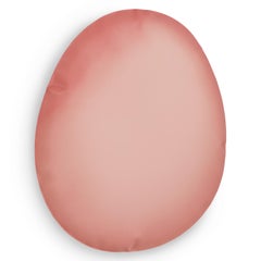 Specchio da parete Tafla O6 Rosa Opaco di Zieta