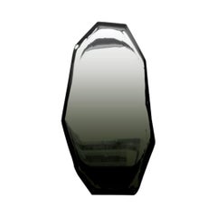 Tafla C3 Polished Dark Matter Color Stainless Steel Wall Mirror by Zieta