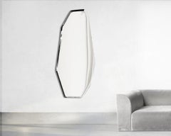 Tafla Mirror C1 in Stainless Steel by Zieta