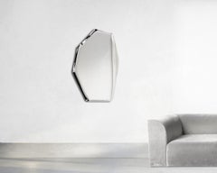 Tafla Mirror C2 in Polished Stainless Steel by Zieta