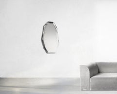 Tafla Mirror C3 in Polished Stainless Steel by Zieta