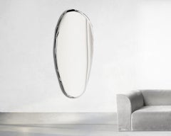 Mirror Tafla O1 in Polished Stainless Steel by Zieta