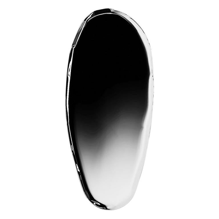 Tafla O1 Mirror in Polished Stainless Steel by Zieta For Sale