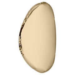Espejo de Pared Tafla O3 Acero Inoxidable Pulido Color Oro Clásico by Zieta