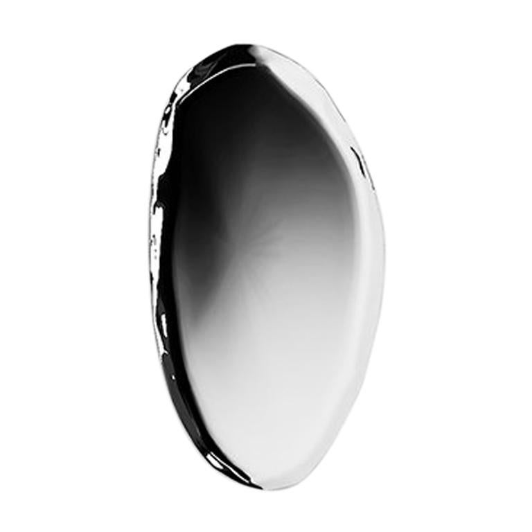 Tafla O4 Mirror in Polished Stainless Steel by Zieta