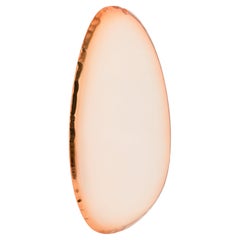 Tafla O4.5 Polished Stainless Steel Rose Gold Color Wall Mirror by Zieta