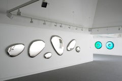 Tafla O5 Polished Stainless Steel Wall Mirror by Zieta