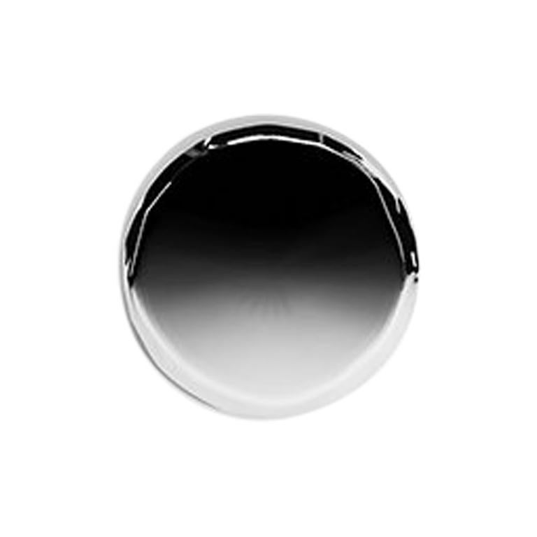 Tafla Q4 Mirror in Polished Stainless Steel by Zieta