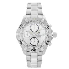 TAG Heuer 2000 Aquaracer Steel Silver Dial Automatic Mens Watch CAF2111.BA0809