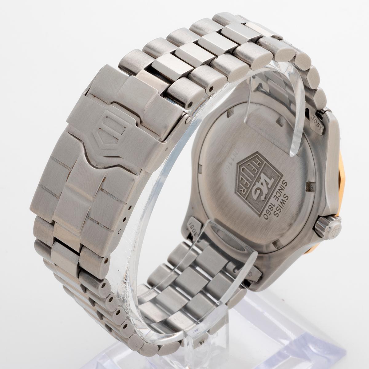 Tag Heuer 2000 Exklusive Ref WN1150. Roségold, drehbare Lünette, 39-mm-Etui, um 2005 für Damen oder Herren im Angebot