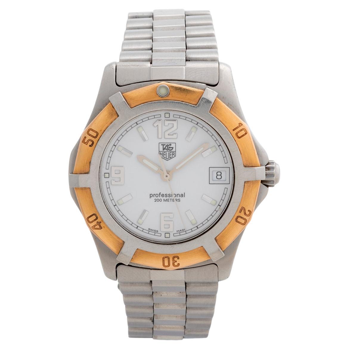 Tag Heuer 2000 Exklusive Ref WN1150. Roségold, drehbare Lünette, 39-mm-Etui, um 2005