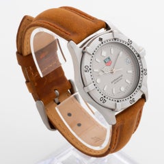 Tag Heuer 2000 Professional Quartz, Mid Size, Ref 962.013, rotating bezel, c1990