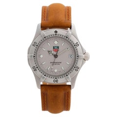 Tag Heuer 2000 Professional Quartz, Mid Size, Ref 962.013, rotating bezel, c1990