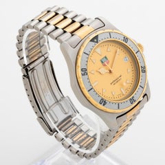 Tag Heuer 2000 Professional Quartz, Transitional Reference, Ghost Bezel, c1988