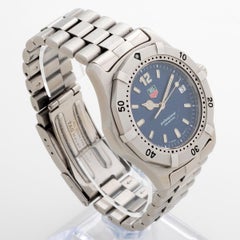 Tag Heuer 2000 Ref WK1113. Blue 'Moon Dust' Tritium T Swiss Dial, Year c1996.