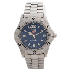 Tag Heuer 2000 Ref WK1113. Blue 'Moon Dust' Tritium T Swiss Dial, Year c1996.
