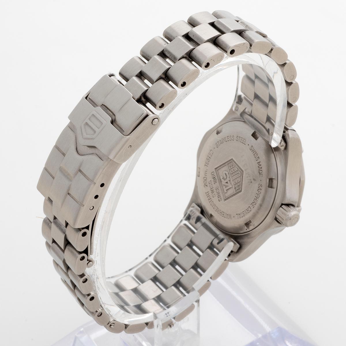 Women's or Men's Tag Heuer 2000 Ref WM1311. Blue 'Moondust' Titanium Dial, T Swiss Made, c1996