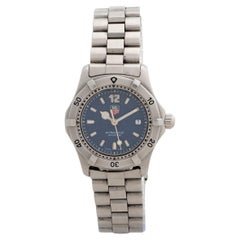 Tag Heuer 2000 Ref WM1311. Blue 'Moondust' Titanium Dial, T Swiss Made, c1996