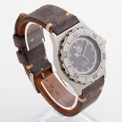 Tag Heuer 3000 professional, reference 932206, unusual design, Year 1987