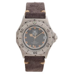 Tag Heuer 3000 professional, reference 932206, unusual design, Year 1987