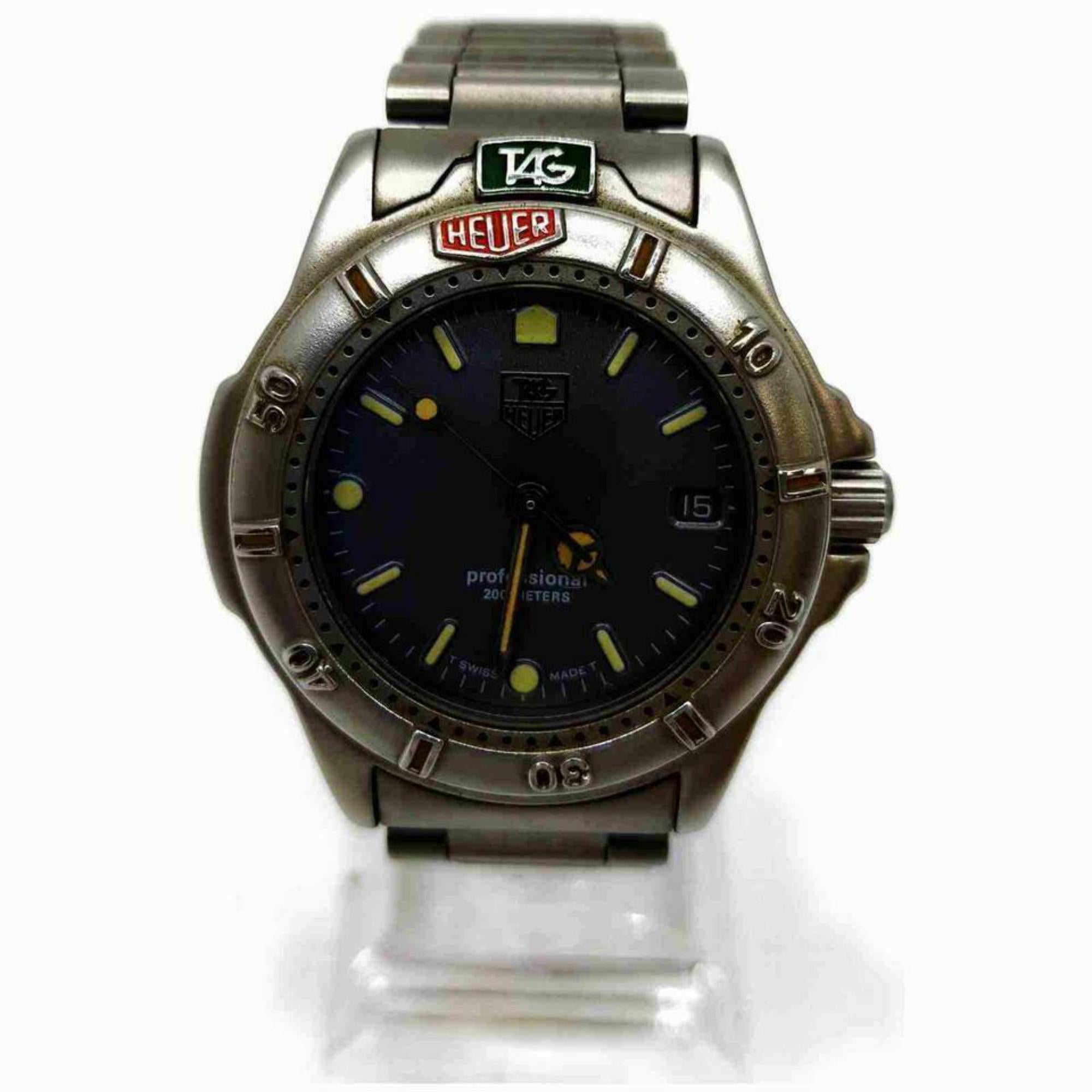 TAG Heuer 37mm 200m 999.213 Professional 4000 855821
    Be the first to write a review.
Condition:
Pre-ownedPre-owned
“This item has visible signs of wear”
Price:
US $612.00
Was US $765.00 
Save US $153.00 (20% off)
Buy It Now
Add to cart
Best