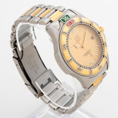 Tag Heuer 4000 Professional Quartz, 40mm Stainless Steel/Gold Tone Case, c 1990