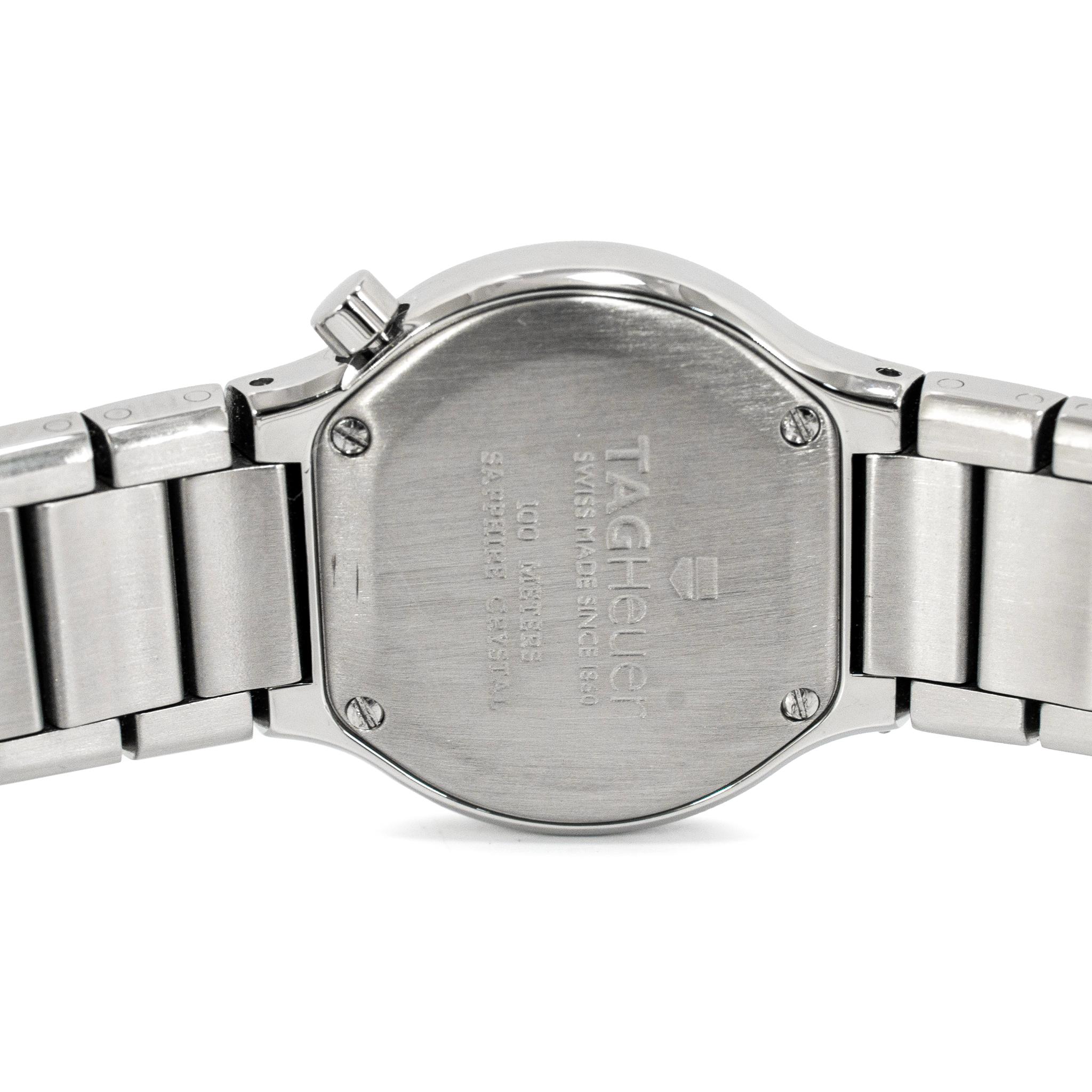 Reloj de cuarzo Tag Heuer Alter Ego 29MM wp131a Acero inoxidable negro en venta 1