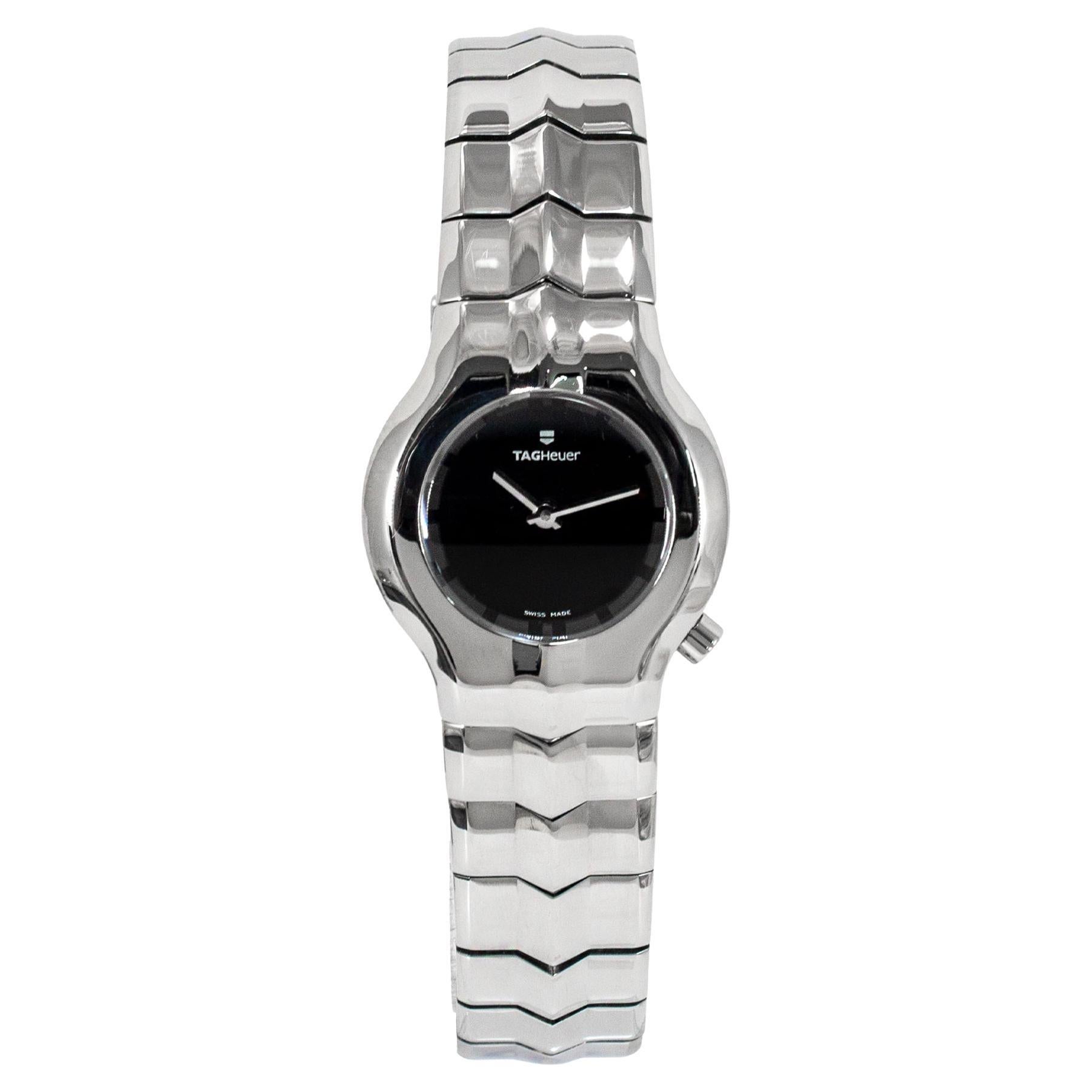 Reloj de cuarzo Tag Heuer Alter Ego 29MM wp131a Acero inoxidable negro en venta