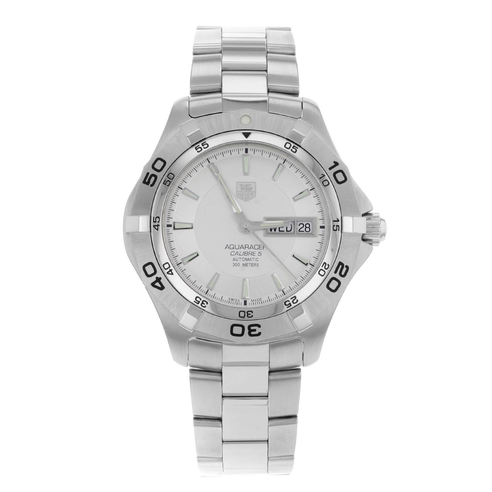 TAG Heuer Aquaracer 2000 Stainless Steel Automatic Men's Watch WAF2011.BA0818