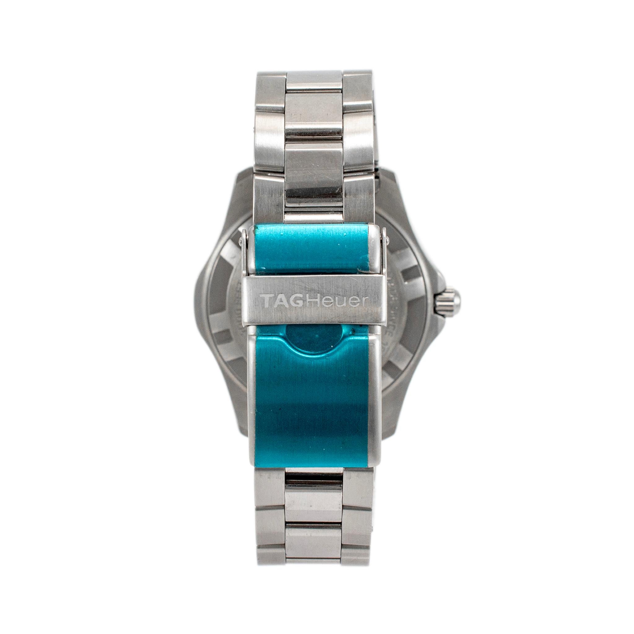 Tag Heuer Aquaracer 39MM WAB1111 300M Quartz Stainless Steel Watch 1