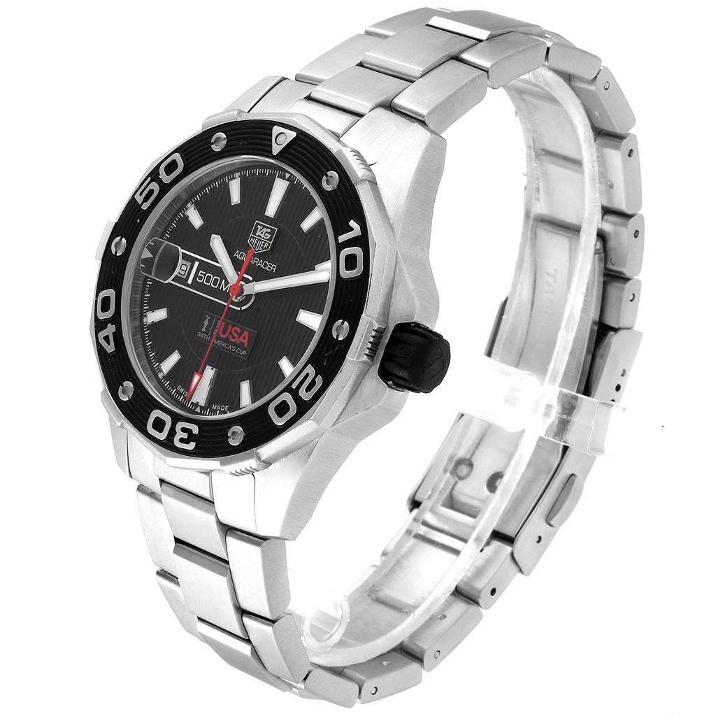 TAG Heuer Aquaracer Steel Rose Gold Men's Watch WAJ2150 For Sale 1