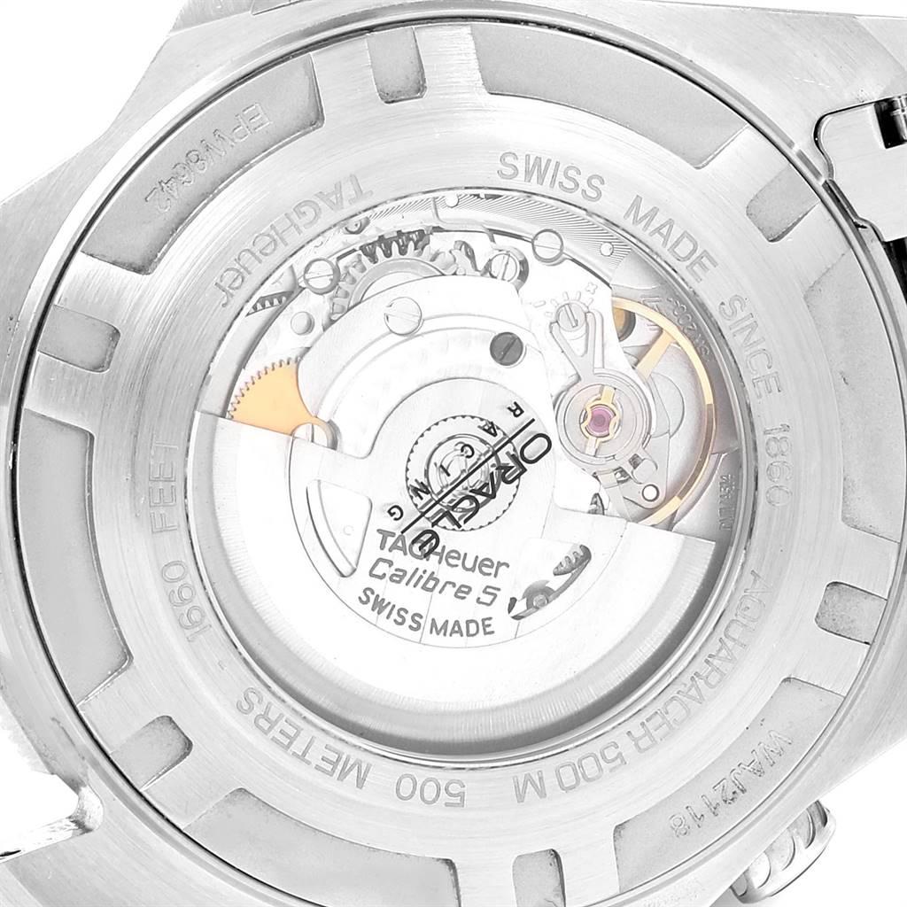 TAG Heuer Aquaracer Steel Rose Gold Men's Watch WAJ2150 For Sale 3