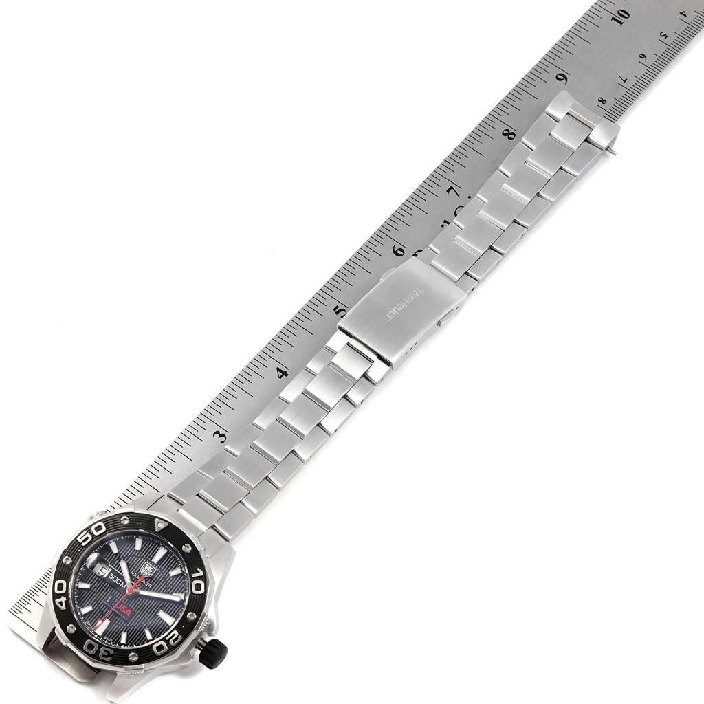 TAG Heuer Aquaracer Steel Rose Gold Men's Watch WAJ2150 For Sale 5