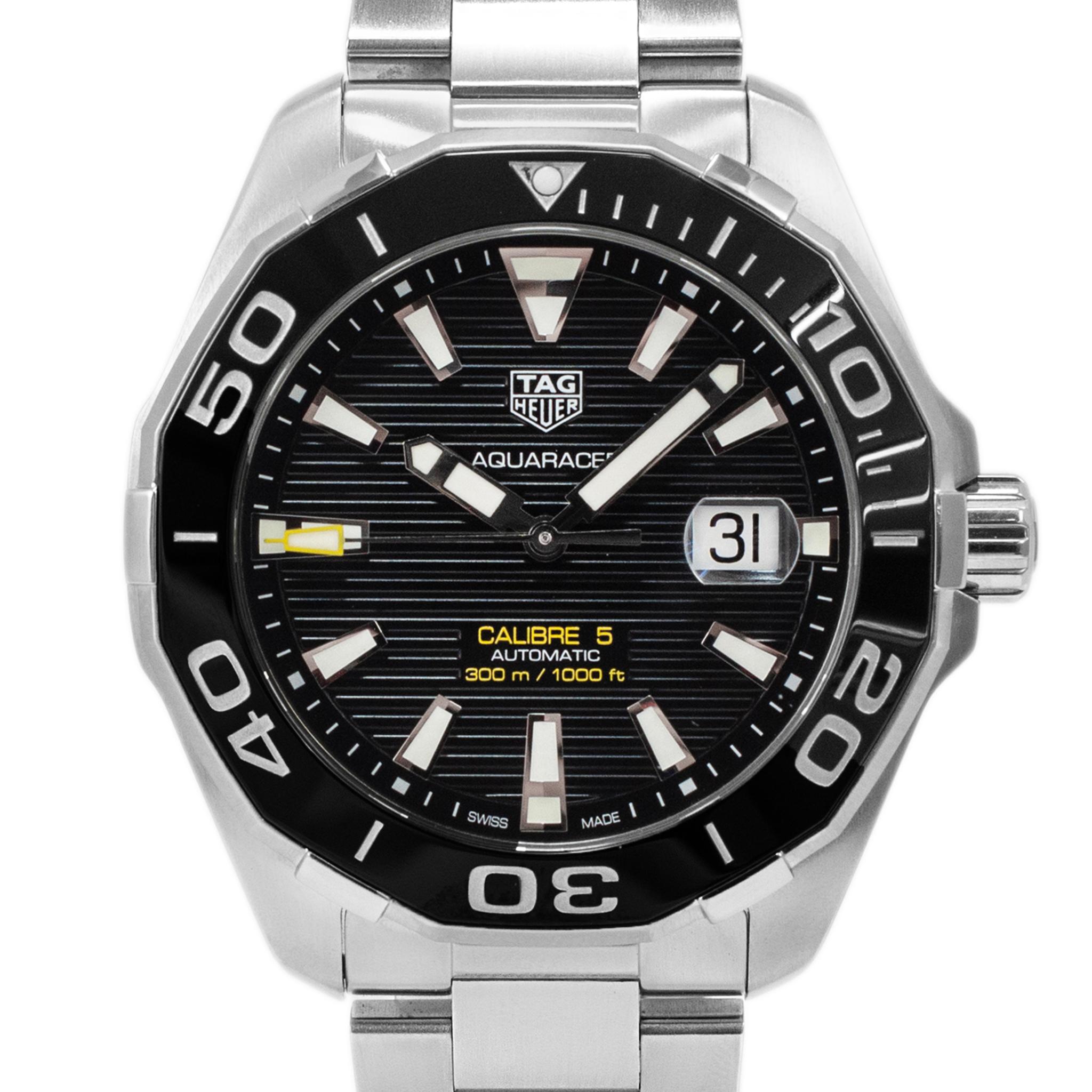 Marke: Tag Heuer

Geschlecht: Männer

Metalltyp: Rostfreier Stahl

Durchmesser: 43,00 mm

Gewicht: 199,68 Gramm

Herren-Edelstahluhr von TAG HEUER aus der Schweiz mit Originalpapieren. Die Marke 