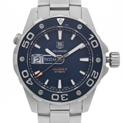 TAG Heuer Aquaracer 500M Steel Blue Dial Automatic Mens Watch WAJ2112.BA0870