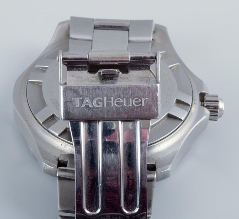 TAG Heuer Aquaracer Automatic, men's steel bracelet watch. Approximately 2011 In Excellent Condition In bronshoj, DK