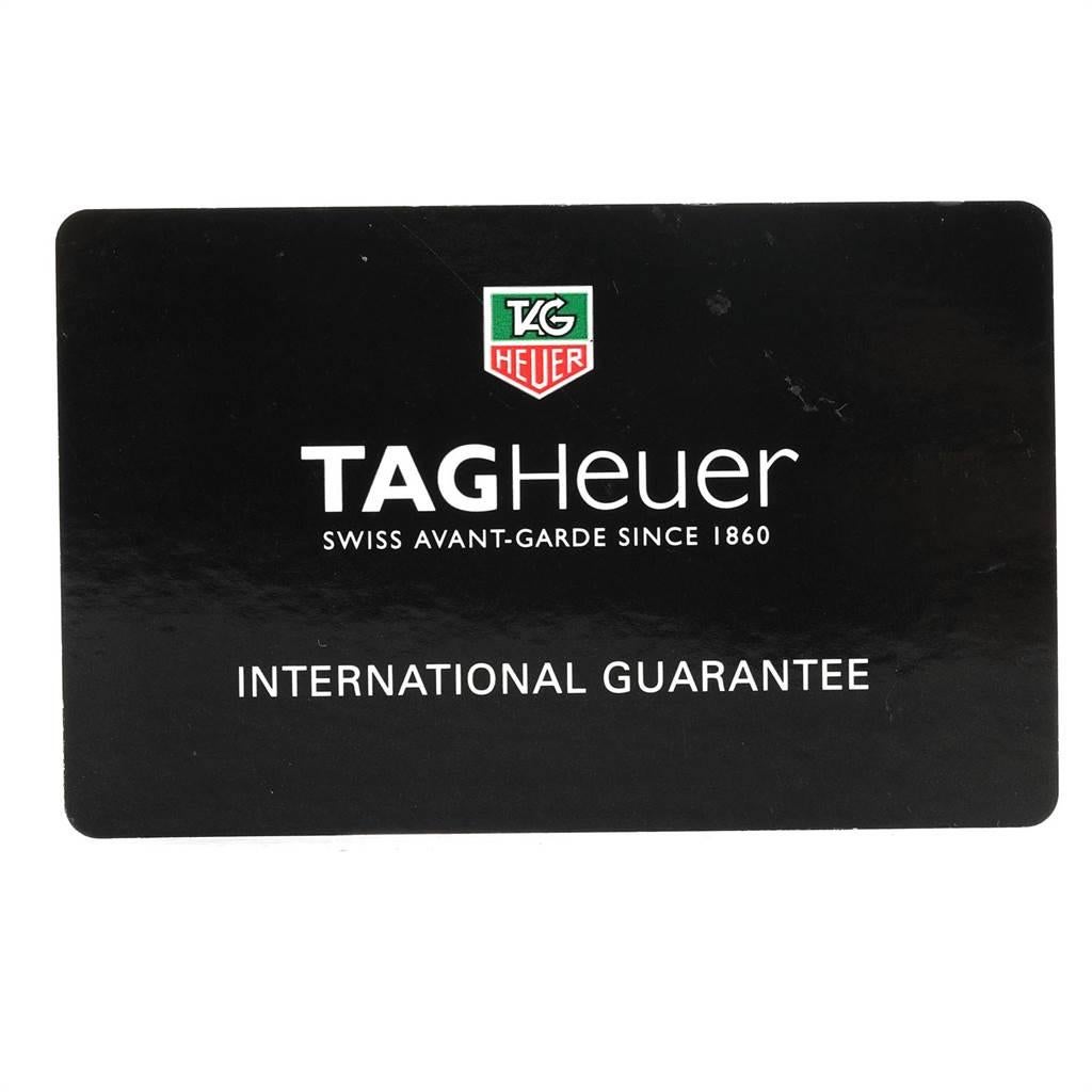 TAG Heuer Aquaracer Black Dial Steel Men's Watch CAJ2110 Card 7