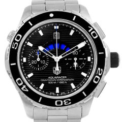 TAG Heuer Aquaracer Black Dial Steel Men’s Watch CAK211A