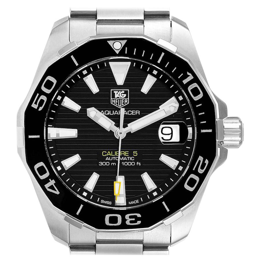 Tag Heuer Aquaracer Black Dial Watch for Men - WAY211A.BA0928