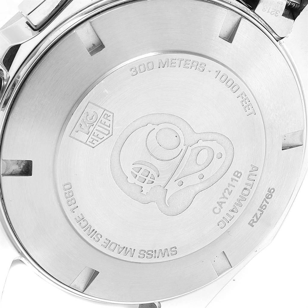 TAG Heuer Aquaracer Blue Dial Chronograph Steel Men's Watch CAY211B 3
