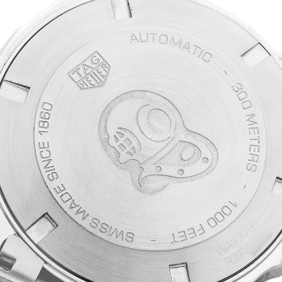 Tag Heuer Aquaracer Blaues Zifferblatt Stahl Herrenuhr WAY201B 3