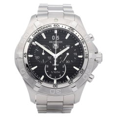 Used TAG Heuer Aquaracer CAF101E Men's Stainless Steel Chronograph Watch