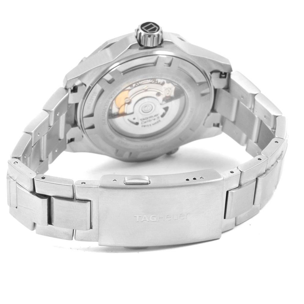 Reloj TAG Heuer Aquaracer Calibre 5 500M de acero para hombre WAJ2110 en venta 4