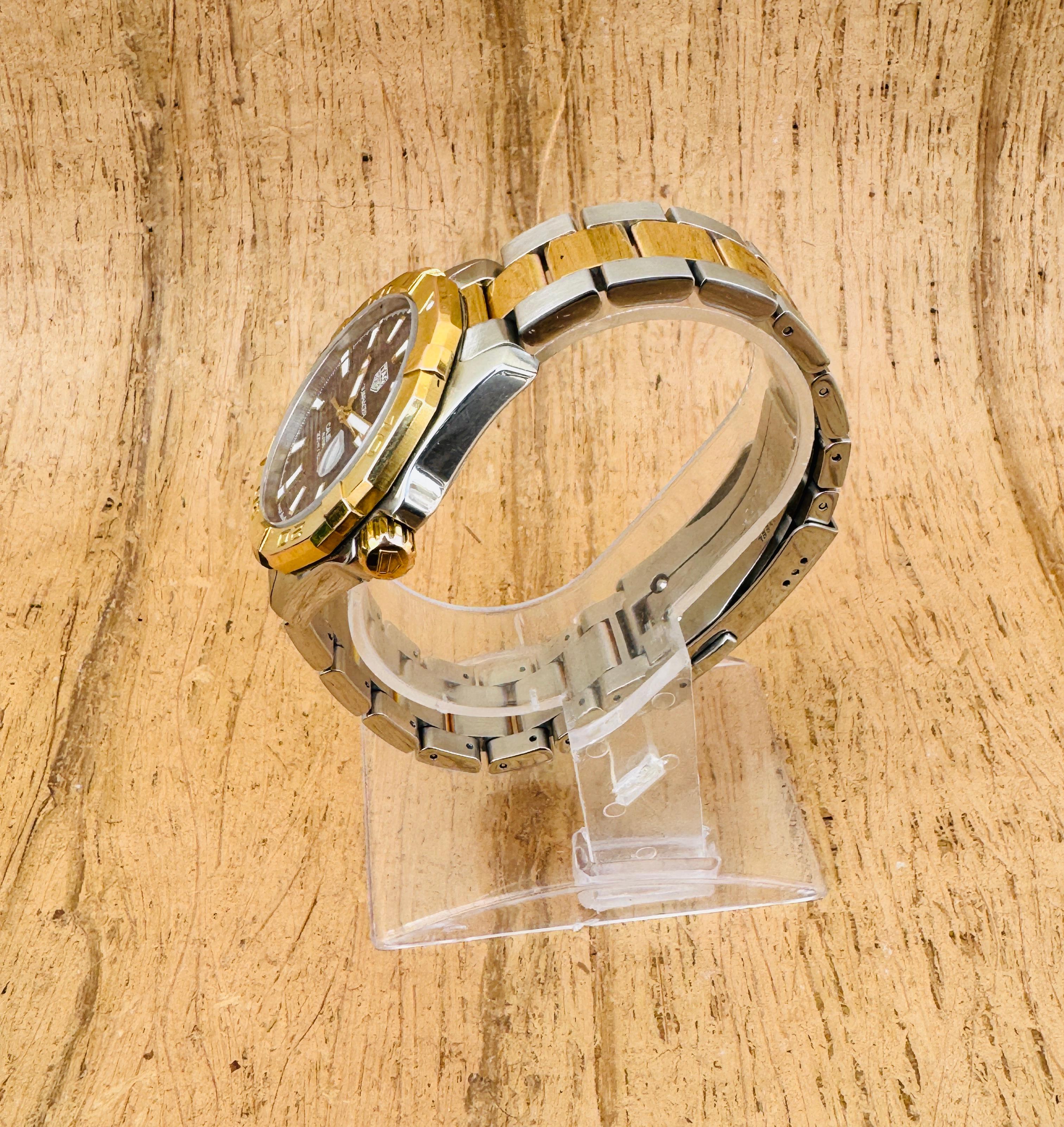 De los hombres TAG Heuer Aquaracer Calibre 5 Automático WBD2120 Reloj de caballero bicolor de 41 mm En caja en venta