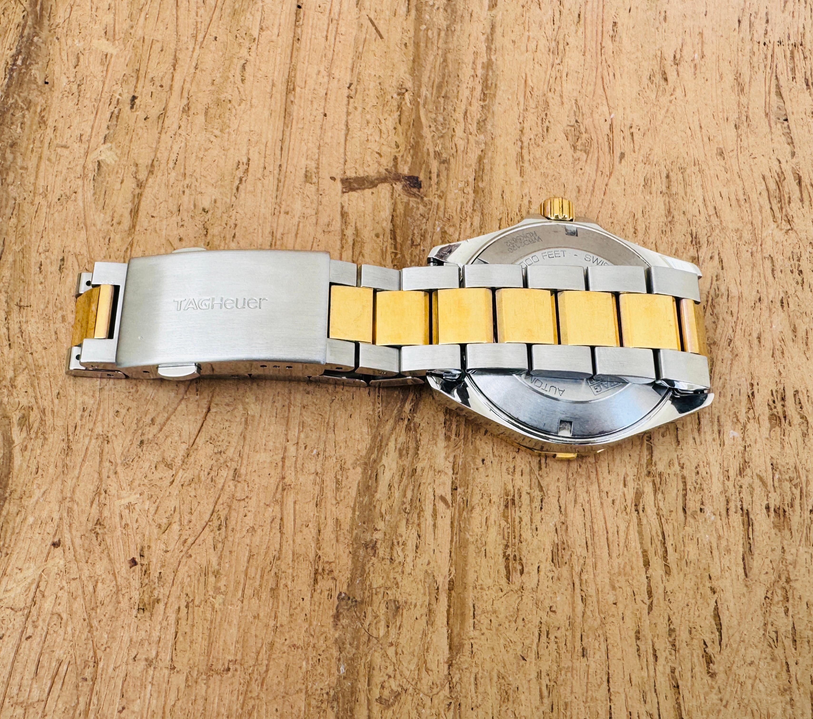 TAG Heuer Aquaracer Calibre 5 Automático WBD2120 Reloj de caballero bicolor de 41 mm En caja en venta 3