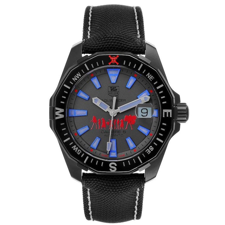 TAG Heuer Aquaracer Calibre 5 OnePiece Special Edition Watch WAY218C