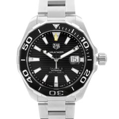 TAG Heuer Aquaracer Calibre 5 Steel Black Dial Automatic Watch WAY201A.BA0927