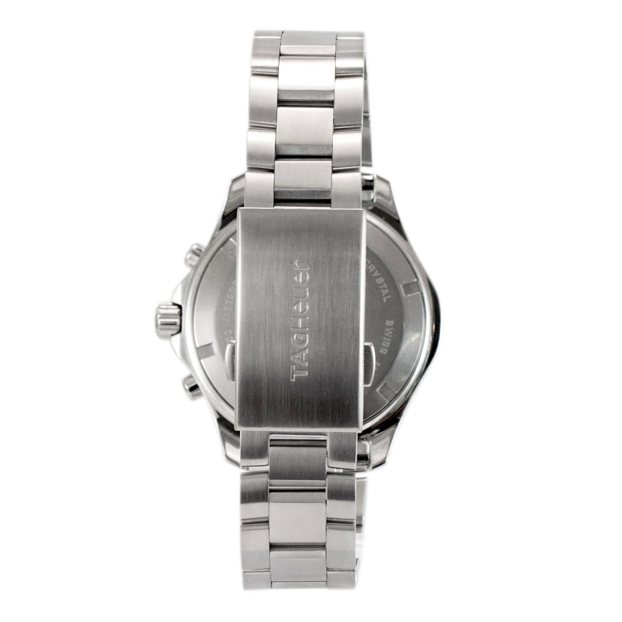 Men's Tag Heuer Aquaracer Chronograph 43MM CAF101F Stainless Steel Men’s Watch