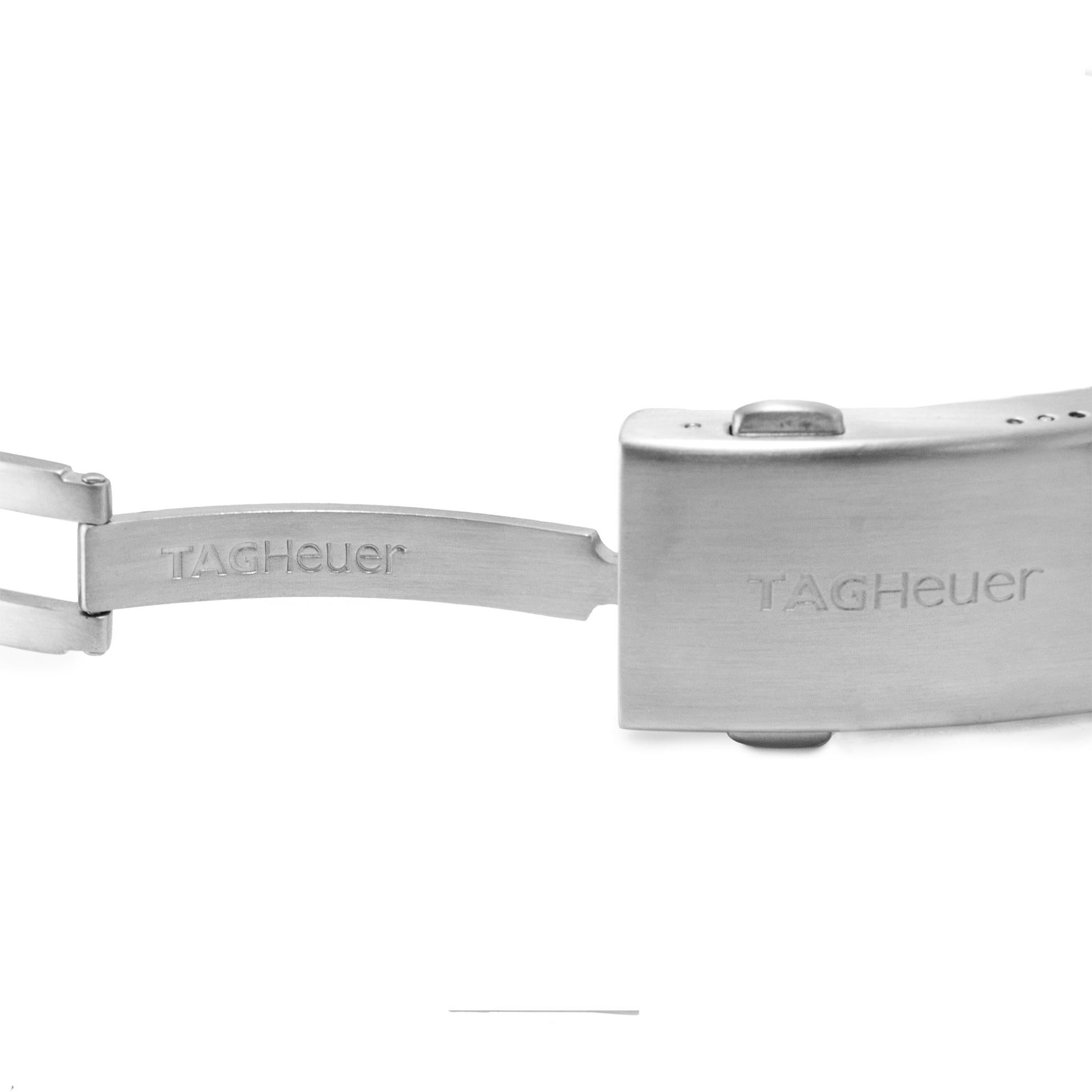 Reloj automático de acero Tag Heuer Aquaracer Cronógrafo 43MM CAF2011 300M en venta 3